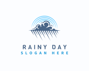 Rain Cloud Sky logo design