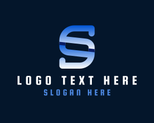 Modern Technology Letter S Logo