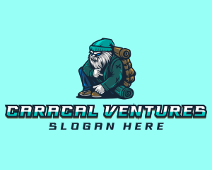 Yeti Punk Adventurer logo design