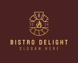 Brick Oven Pizzeria logo design