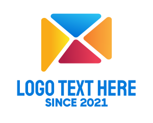 Message - Mail Messaging App logo design