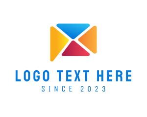 Postage Stamp - Mail Messaging App logo design
