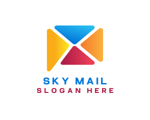 Mail Messaging App logo design