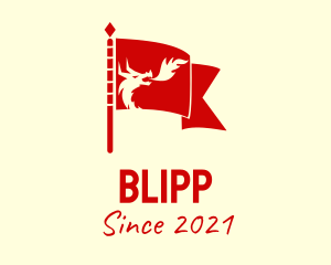 Political - Red Dragon Flag logo design