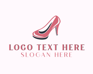 Footwear - Fashion High Heels logo design