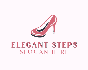 Fashion High Heels logo design