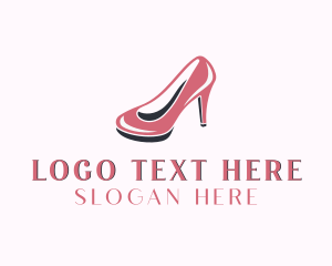 Stilettos - Fashion High Heels logo design