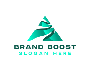 Marketing - Financial Marketing Pyramid logo design