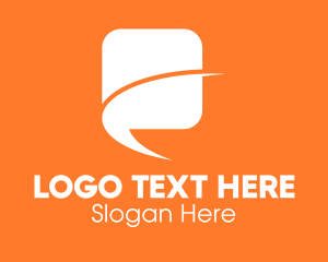 Communication - Message Chat Bubble logo design