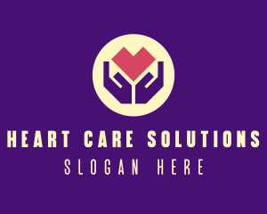 Social Welfare Heart logo design