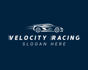 Racing Car Motorsport logo design