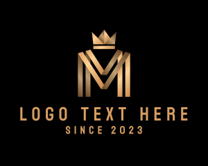 King - Premium Jewelry Letter M logo design