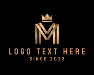 Queen - Premium Jewelry Letter M logo design