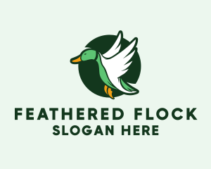 Geese - Duck Bird Poultry logo design