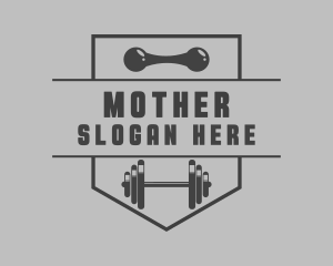 Coaches - Gym Barbell Trainer logo design