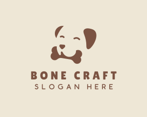 Bone - Puppy Dog Bone logo design