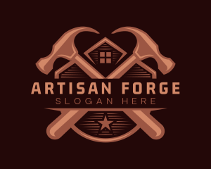 Craftsman - House Hammer Carpentry logo design