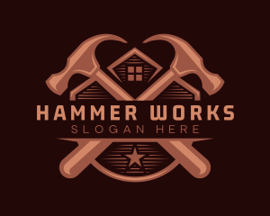 Hammer - House Hammer Carpentry logo design