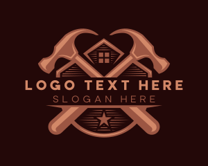 Home Hammer Carpentry  logo design