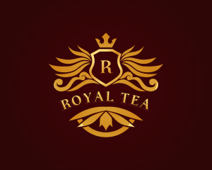 Royal Shield Crown logo design