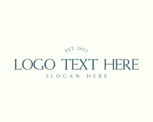 Stylish Classy Business logo design