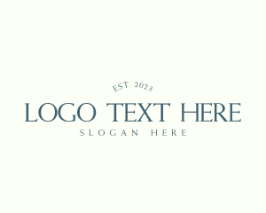 Personal Brand - Stylish Classy Business logo design