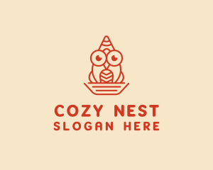 Wildlife Owl Bird  logo design