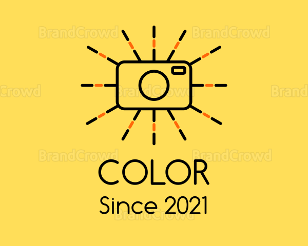 Sunray Simple Camera Logo