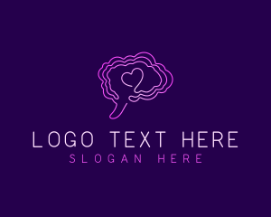 Person - Mind Brain Heart logo design