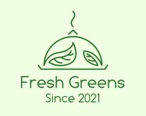 Lettuce - Green Vegan Cuisine logo design