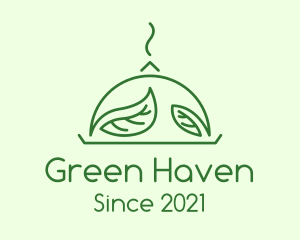 Green Vegan Cuisine logo design