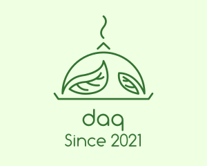 Green Vegan Cuisine logo design