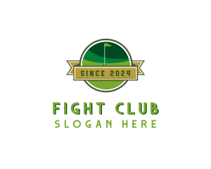 Golf Course Club logo design