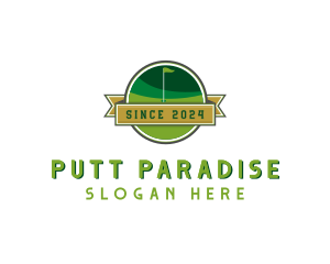 Putt Putt - Golf Course Club logo design