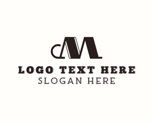 Contractor - Structure Builder Letter M logo design