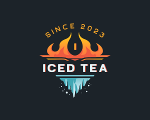 Ice Ventilation Fire logo design