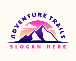 Mountain Peak Adventure logo design