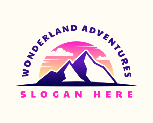 Mountain Peak Adventure logo design