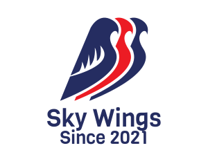 Airline - Bird Aviation Airline logo design