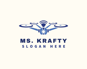 Signal - Drone Signal surveillance logo design