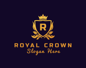 Royal Monarch Crown logo design