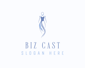 Dress - Seamstress Fashion Stylist logo design