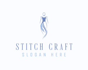 Seamstress - Seamstress Fashion Stylist logo design