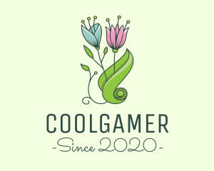 Botanist - Garden Eco Flowers logo design