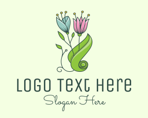 Garden Eco Flowers Logo