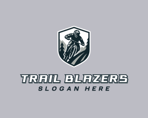 Mountain Biking Adventure logo design