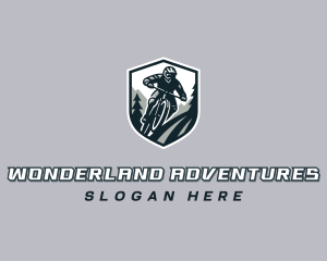 Mountain Biking Adventure logo design