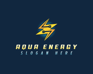 Electric Energy Plug logo design