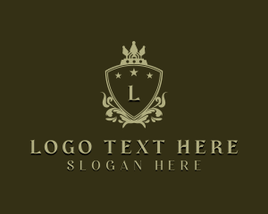 Regal - Regal Shield Crown logo design