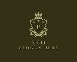 Luxury - Regal Shield Crown logo design